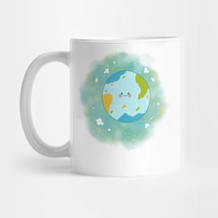 Happy Planet Happy Earth climate change Mug